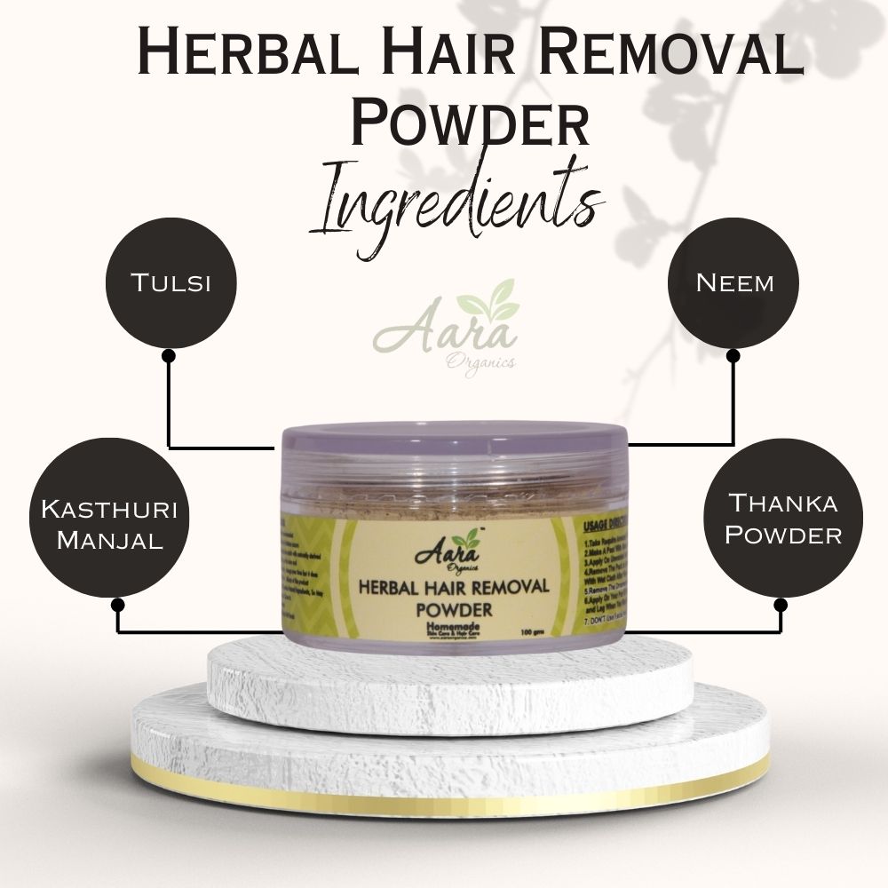 Herbal Hair Removal Powder