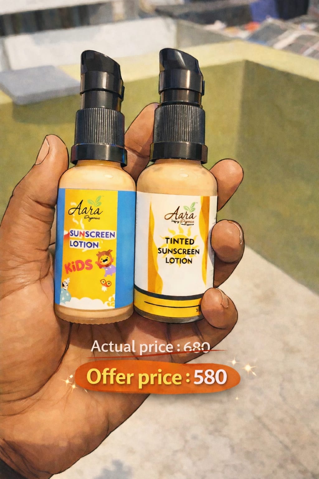 Combo Sunscreen Lotion