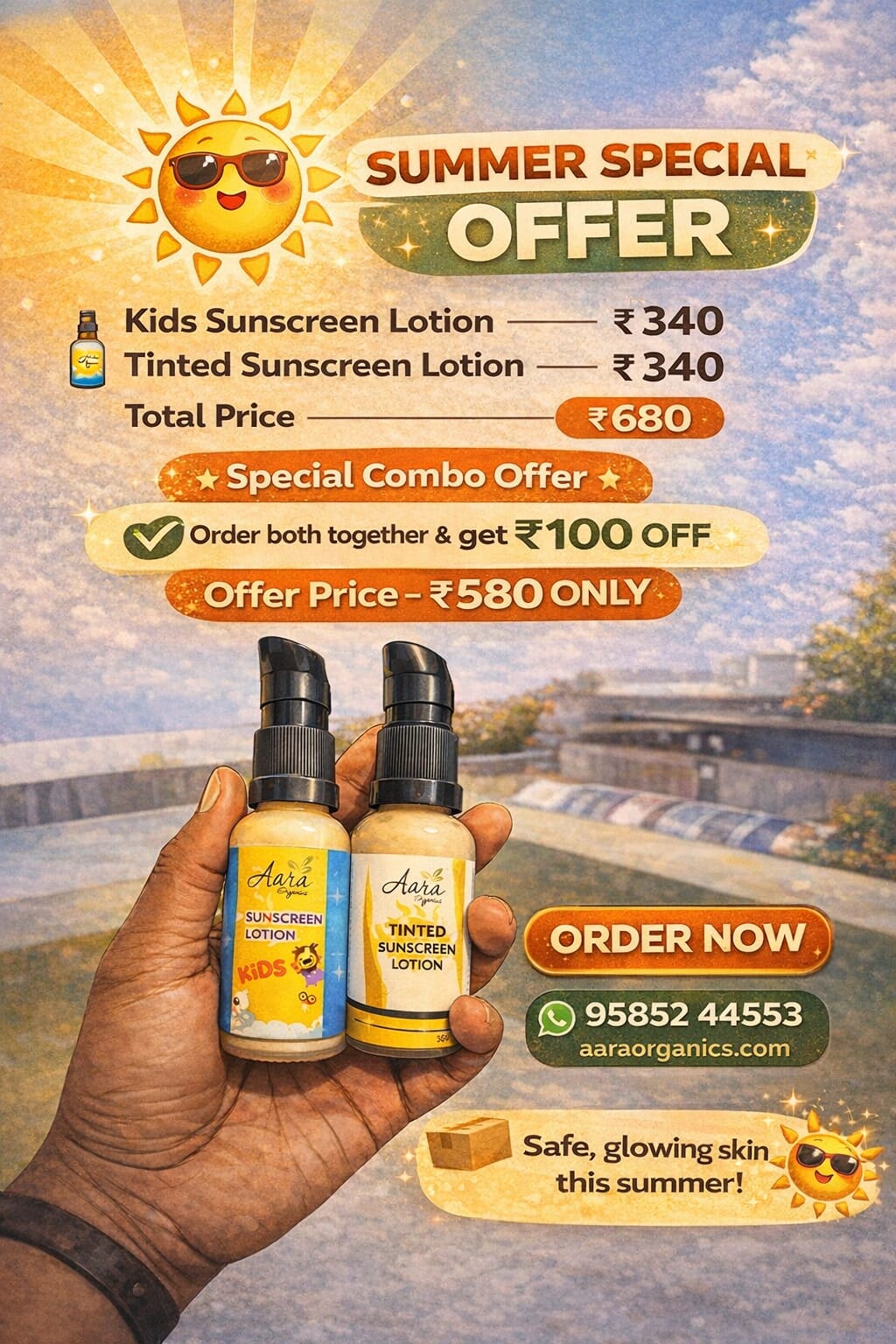 Combo Sunscreen Lotion
