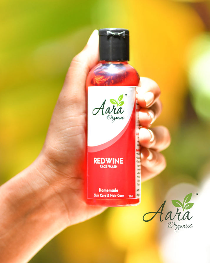 Red Wine Face Wash AARA ORGANICS